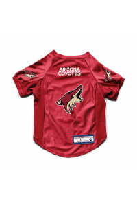 Littlearth Unisex-Adult NHL Arizona coyotes Stretch Pet Jersey, Team color, Large
