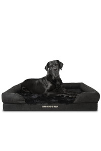 The Dogas Bed Orthopedic Dog Bed Xxl Brown 515X39, Premium Memory Foam, Pain Relief: Arthritis, Hip Elbow Dysplasia, Post Surgery, Lameness, Supportive, Calming, Waterproof Washable Cover