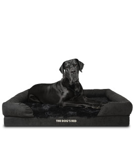 The Dogas Bed Orthopedic Dog Bed Xxl Brown 515X39, Premium Memory Foam, Pain Relief: Arthritis, Hip Elbow Dysplasia, Post Surgery, Lameness, Supportive, Calming, Waterproof Washable Cover