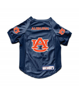 Littlearth NcAA Auburn Tigers Stretch Pet Jersey, Team color, Small