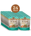 Merrick Purrfect Bistro Bon Appetits Grain Free Wet Cat Food Salmon Recipe Morsels in Gravy - (24) 3 oz. Pouches