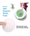 Pet Paw Cleaner for Dogs Foot Washing Tool for Dogs Portable Dirty Paw Washer for Dogs Ideal for Any Dog Cleaner Pet Paws to Save Floors/Furniture/Carpet/Vehicle from Muddy Paw Prints