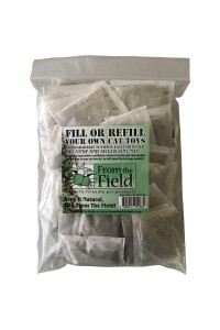 From The Field Fill Or Refilll Your Own catnip Tea Bags Pack of 20