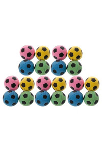 Lovhop Cat Scratching Toy Non-Noise EVA Ball Soft Foam Soccer Play Balls 20PCS