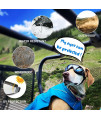 NAMSAN Dog Goggles Medium to Large Dog UV Sunglasses Windproof Anti-Dust Antifog Pet Dog Glasses Outdoor Protection, Medium Size Dogs Sunglasses with Elastic Straps, Black