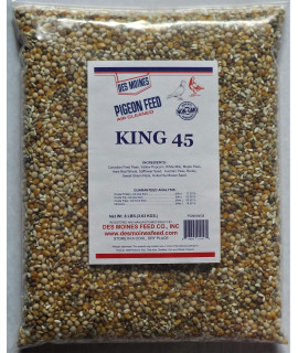 King 45 Pigeon Mix (17%) 8 lbs