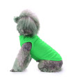 Shirts for Dog Plain Clothes, Chol&Vivi Dog T Shirt Clothes Vest Soft and Thin, 2pcs Blank Clothes Shirt Fit for Extra Small Medium Large Extra Large Size Dogs, Large Plus Size, Light Blue and Green