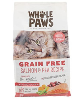 Whole Paws Indoor Cat Grain Free Salmon Recipe, 56 OZ