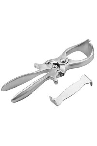 Castration Plier, Stainless Steel Castration Forceps Emasculate Castration Tools for Bulls Calves Cattle