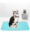 Pet Grooming Mat Cat Dog Non-Slip Rubber Bathing Training Mat Pet Grooming Table Slip Resistant Rubber Mat(Green )
