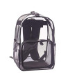 POPETPOP Pet Carrier Backpack Cat Dog Carrier Backpack Travel Bag for Traveling Hiking Camping (Black)