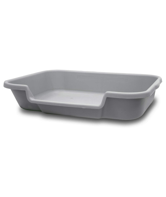 Bunny Go Here Rabbit Litter Box by NE14pets Misty Gray Color USA made! SEE size dimensions drawing prior to ordering