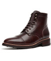 Thursday Boot company MenAs captain cap Toe Leather Boots, Brown, 95