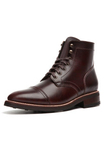 Thursday Boot company MenAs captain cap Toe Leather Boots, Brown, 95