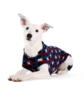 Gold Paw Stretch Fleece Dog Coat - Soft, Warm Dog Clothes, Stretchy Pet Sweater - Machine Washable, Eco Friendly - All Season - Sizes 2-33, Winter Mod, Size 8