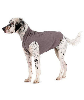 Gold Paw Stretch Fleece Dog Coat - Soft, Warm Dog Clothes, Stretchy Pet Sweater - Machine Washable, Eco Friendly - All Season - Sizes 2-33, Winter Mod, Size 12