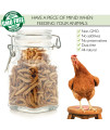 PICKY NEB 10 lbs 100% Non-GMO Dried Mealworms - Whole Large Meal Worms Bulk - High-Protein Treats Perfect for Your Chickens, Ducks, Wild Birds