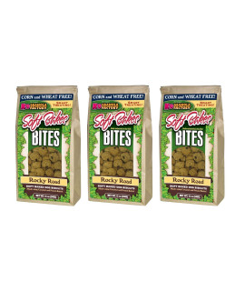 K9 granola Factory 3 Pack of Soft Bakes Bites Rocky Road Dog Treats 12 Ounces Each
