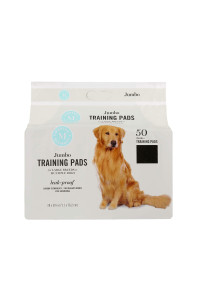 Martha Stewart for Pets Jumbo Training Pads for All Dogs and Puppies | Extra Large Dog and Puppy Pads | High Quality, Super Absorbent | 28" x 30", 50 Ct