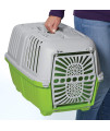 MidWest Spree Travel Pet Carrier | Hard-Sided Pet Kennel Ideal for "XS" Dog Breeds, Small Cats & Small Animals | Dog Carrier Measures 22.3L x 14.2 W x 15H - Inches| Great for Short Trips to the Vet