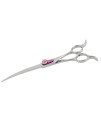 Kenchii Flipper Dog Grooming Shears and Scissors for Professional Groomers (7.0", Curved Shear)