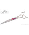 Kenchii Flipper Dog Grooming Shears and Scissors for Professional Groomers (7.0", Curved Shear)