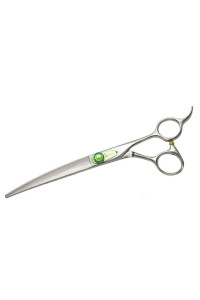 Kenchii T Series Professional Line of Dog Grooming Shears and Thinners (8.0", Curved Shear)