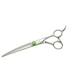 Kenchii T Series Professional Line of Dog Grooming Shears and Thinners (8.0", Curved Shear)