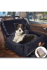 BOCHAO Dog Car Seat for Large/Medium Sized Dogs,Dog Car Back Seats Travel Bed Dog Seat,Comfortable and Safe;Multipurpose Design-Dog Bed Dog Sofa Cushion.