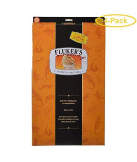 Flukers Ultra Deluxe Premium Heat Mat Large - 20 Watts (30-40 gallons) - Pack of 4
