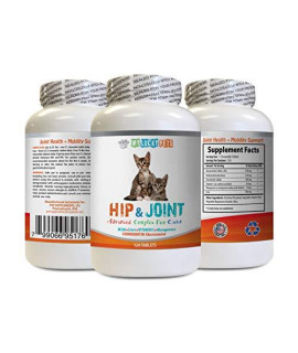 MY LUCKY PETS LLC cat Mobility aid - CAT Hip and Joint Complex - Increase Mobility and Reduce Joint Stiffness - Immune Support - Vet Approved - cat glucosamine Treats - 1 Bottle (120 Tabs)
