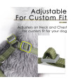 ThinkPet Reflective Breathable Soft Air Mesh No Pull Puppy Choke Free Over Head Vest Ventilation Harness for Puppy Small Medium Dogs and Cats(XXS,Camo Green)