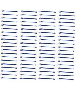 MPP Bulk Dual End Dog & Cat Toothbrushes Pet Oral Health Select Color & Quantity (Blue - 100 Pack)