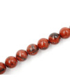 Malahill gemstone Beads for Jewelry Making, Sold per Bag 5 Strands Inside, Red Stripe Jasper 10mm