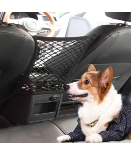 Starroad-Tim Dog Car Barrier Vehicle Pet Barrier Backseat Mesh Dog Car Divider Net With Adjusting Rope And Hook Suitable For Suv Pickup And Small Car