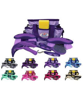 Derby Originals Premium Ringside 8 Item Horse Grooming Kits - Available In Eight Colors