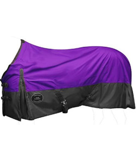 Showman Horse 82" Purple Waterproof Breathable 600 Denier Summer Turnout Sheet