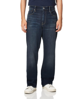 Lucky Brand Mens 181 Relaxed Straight Jean, Balsam, 34W X 30L