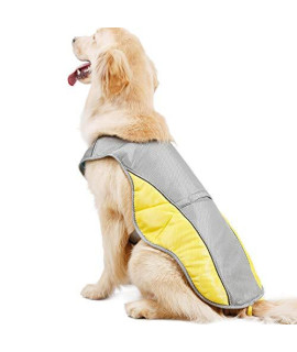 Naivedream Pet Large Cooling Vest Breathable Harness Reflective Cooling Coat Summer Heatstroke Prevention Small Medium Large Dog for Adventure Training Outdoor Walking Hunting Traveling (XX-Large)