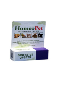 HomeoPet Digestive Upsets - Dogs & Cats 15 mL - Pack of 10