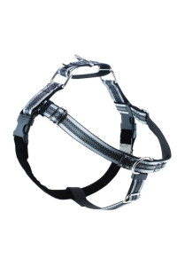 2 Hounds Design Freedom No-Pull Dog Harness with Leash, Reflective, Adjustable Comfortable Dog Harness with Front Clip for Everyday Walking, Made in USA (Small 5/8