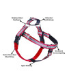2 Hounds Design Freedom No-Pull Dog Harness with Leash, Reflective, Adjustable Comfortable Dog Harness with Front Clip for Everyday Walking, Made in USA (XSmall 5/8") (Reflective Red)