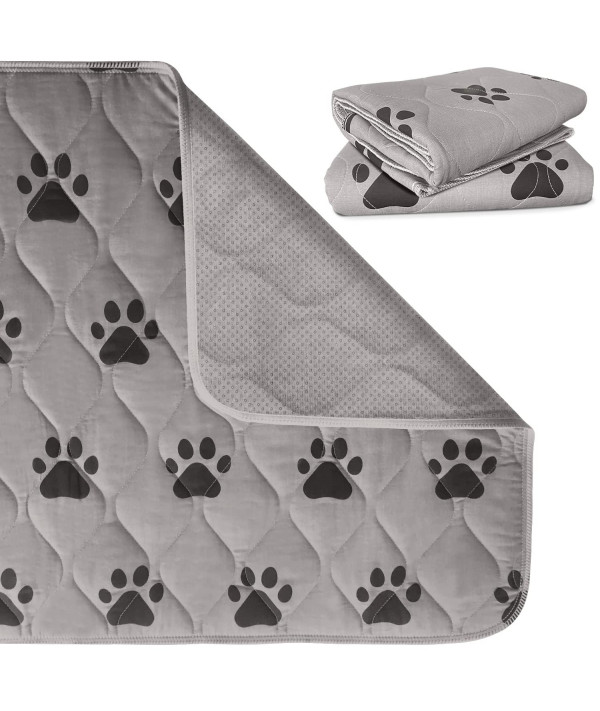 Buy Gorilla Grip Reusable Puppy Pads, 2 Pack, 46x28, Slip Resistant Pet  Crate Mat, Absorbs Urine, Waterproof, Cloth Pee Pad for Training Puppies,  Washable Incontinence Underpads, Chucks, Protects Sofa Online at Low