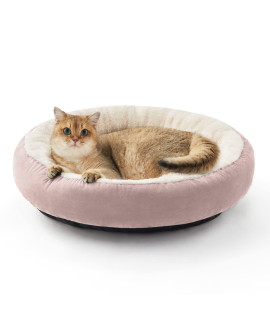Tempcore cat Bed for Indoor cats, Machine Washable cat Beds, 20 inch Pet Bed for cats or Small Dogs,Anti-Slip & Water-Resistant Bottom