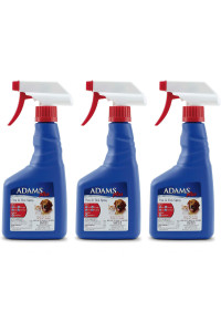 Adams Flea & Tick Spray Plus Precor 16 oz - Pack of 3