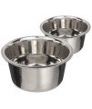 Neater Pet Brands Stainless Steel Dog and Cat Bowls (2 Pack) Neater Feeder Medium Deluxe Extra Replacement Bowl (Metal Food and Water Dish) (5 Cup)