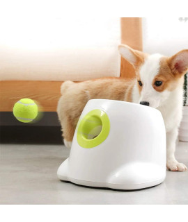 AFP Automatic Ball Launcher for Dogs,Dog Ball Launcher Automatic,Tennis Ball Machine,Includes 3pcs Tennis Balls for Dogs