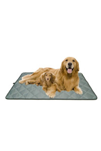 VOLUKA Dog crate Bed Mat - Washable Kennel Pad, Anti - Slip Dog crate Pad is Perfect for Dog Bed,crate and Kennel, grey (26Wx40L)