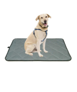 VOLUKA Dog crate Bed Mat - Washable Kennel Pad, Anti - Slip Dog crate Pad is Perfect for Dog Bed,crate and Kennel, grey (18Wx29L)
