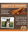 BRUTUS & BARNABY Sweet Potato Dog Treats - Grain Free, Cinnamon Pumpkin Crunchy Sticks are Great Tasting, Promotes Positive Dog Gut Health with Natural Anti-Diarrhea Properties,(2lb Bag)